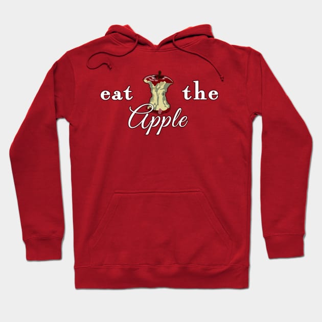 Eat the Apple Hoodie by Taversia